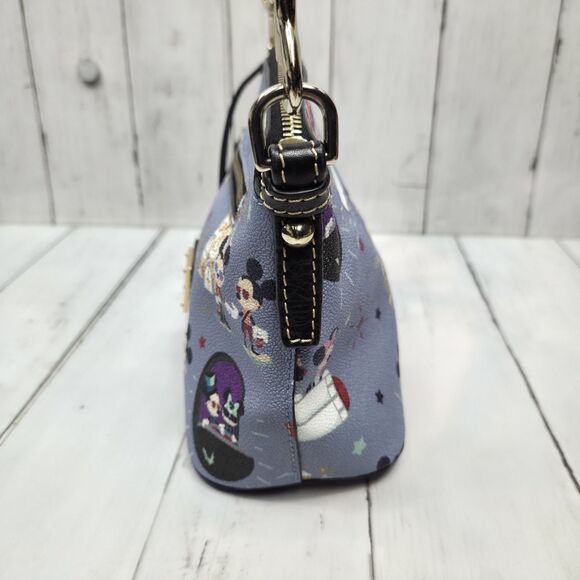 Dooney & Bourke Disney Mickey & Minnie HIPSTER Crossbody Bag A Walk In The Park - Picture 6 of 16